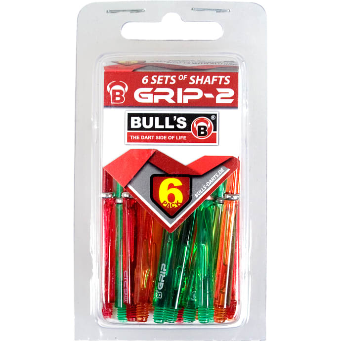 Bull's b-grip polykarbonat skafter til dartpile 6-pak