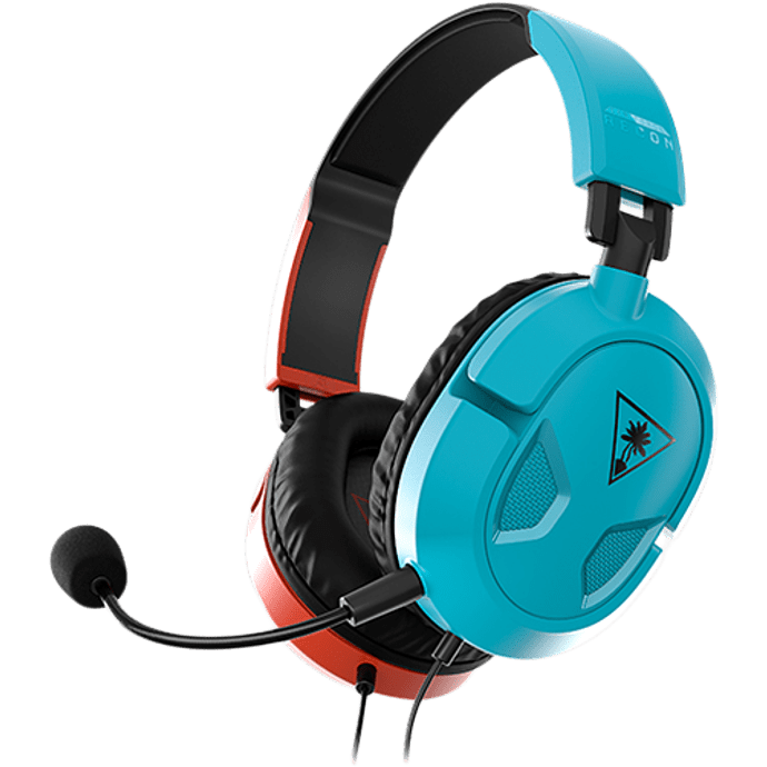 Turtle Beach Recon 50 Gaming Headset - rød/blå