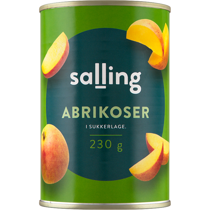 Abrikoser i sukkerlage