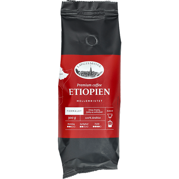 Etiopien formalet kaffe