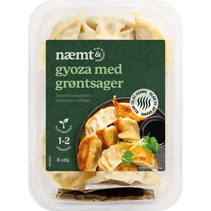 Gyoza m. grøntsager