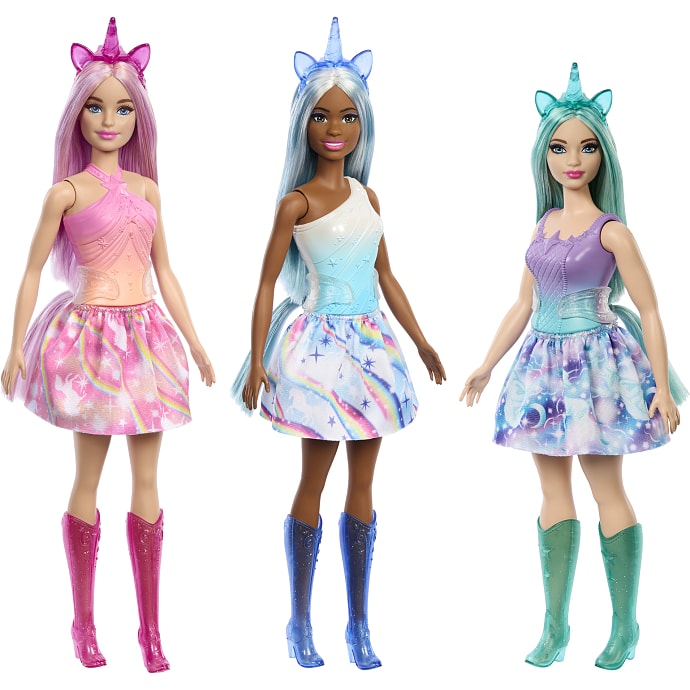 Barbie enhjørningedukke