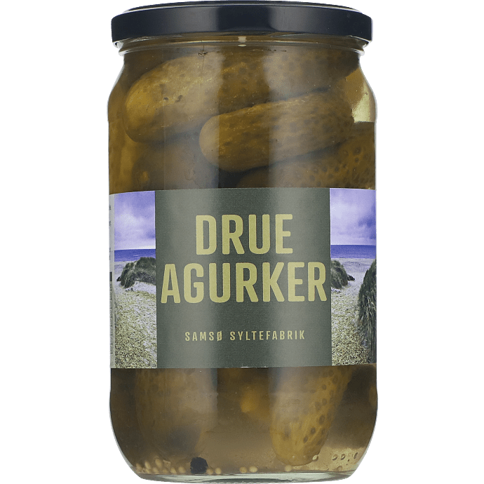 Syltede drueagurker
