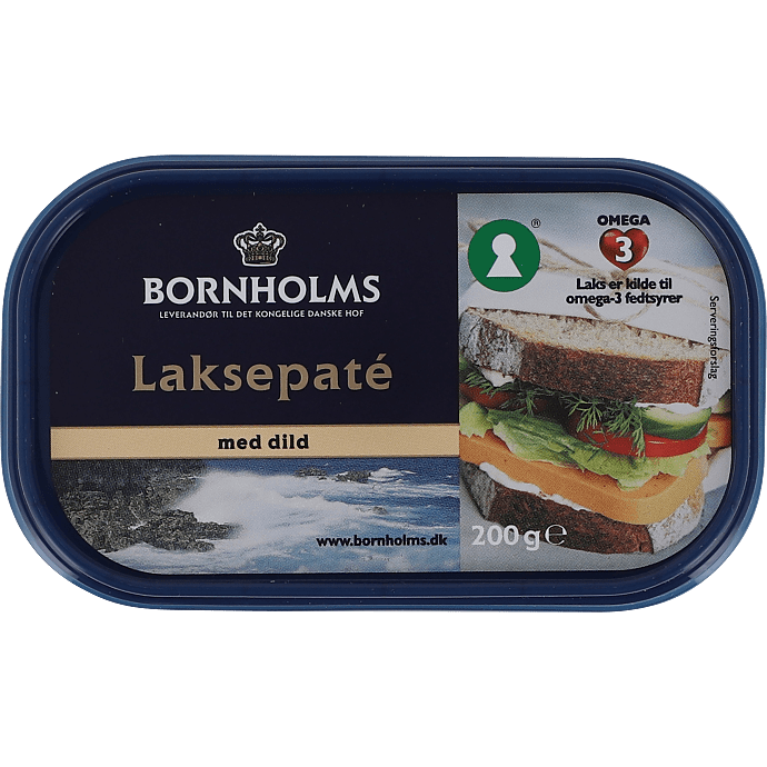 Laksepaté m. dild