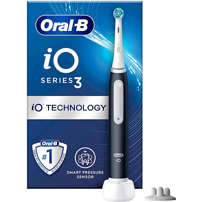 Oral-B iO3s elektrisk tandbørste - Matt Black