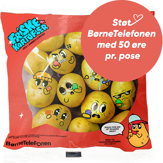 Kartofler "Børnetelefonen"