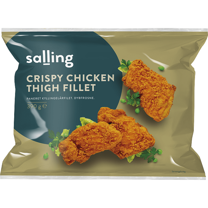 Paneret kyllingelårfilet