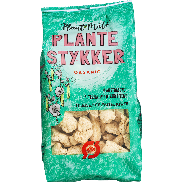 Plantebaserede stykker vegansk øko