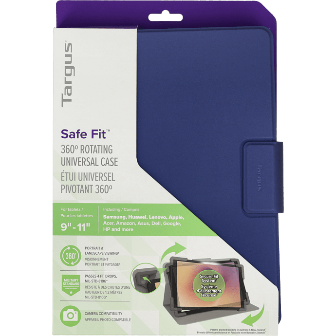 Targus Safefit 9-10,5" universal case - blå