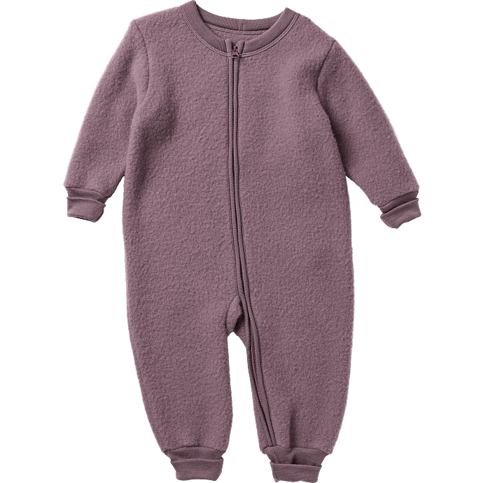 808 baby uld heldragt str. 80 - rosa