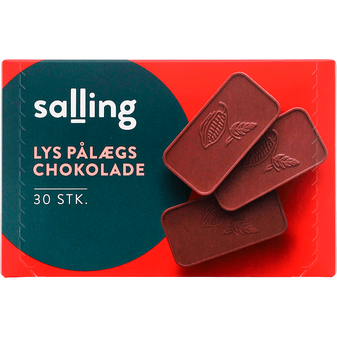 Lys pålægschokolade