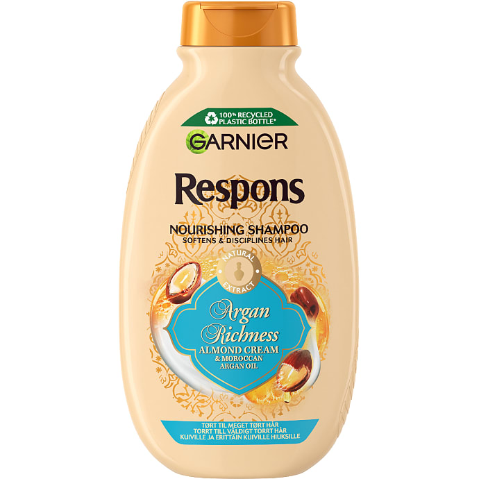 Shampoo m. mandelcreme og arganolie ekstra tørt hår