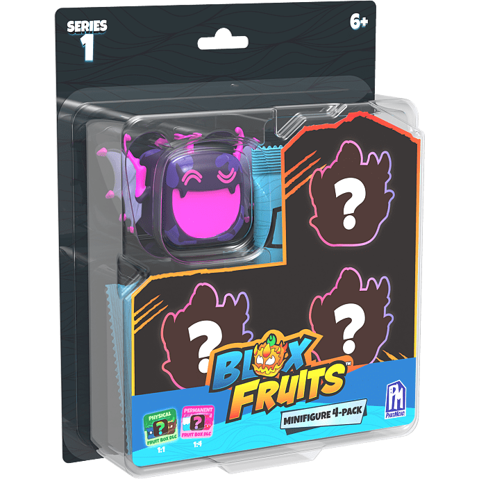 Blox Fruits minifigurer 4-pak - flere varianter - assorteret