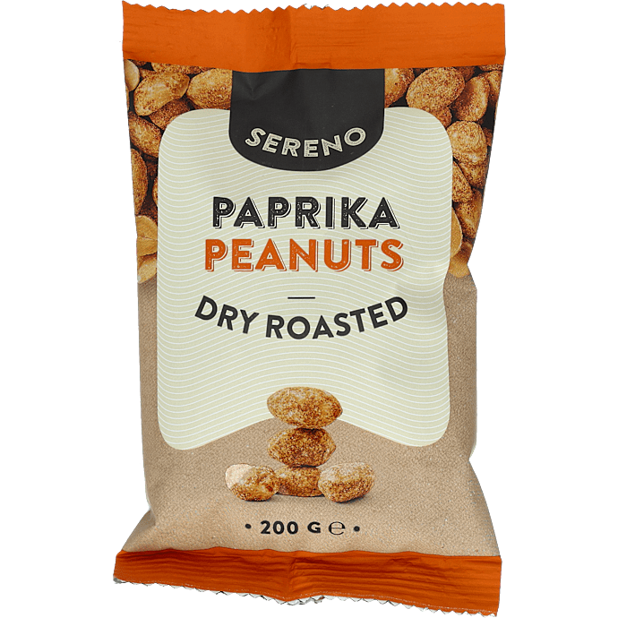 Ristede peanuts m. paprika
