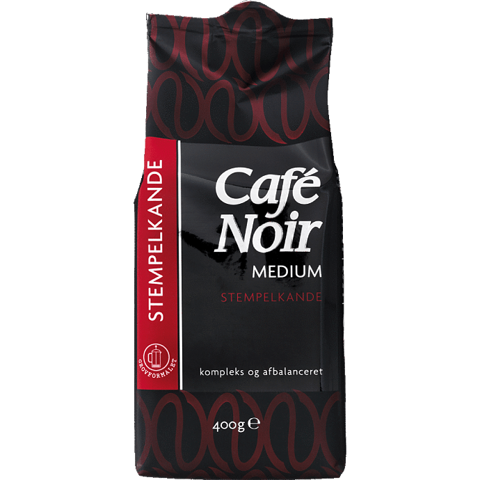 Stempelkande formalet kaffe