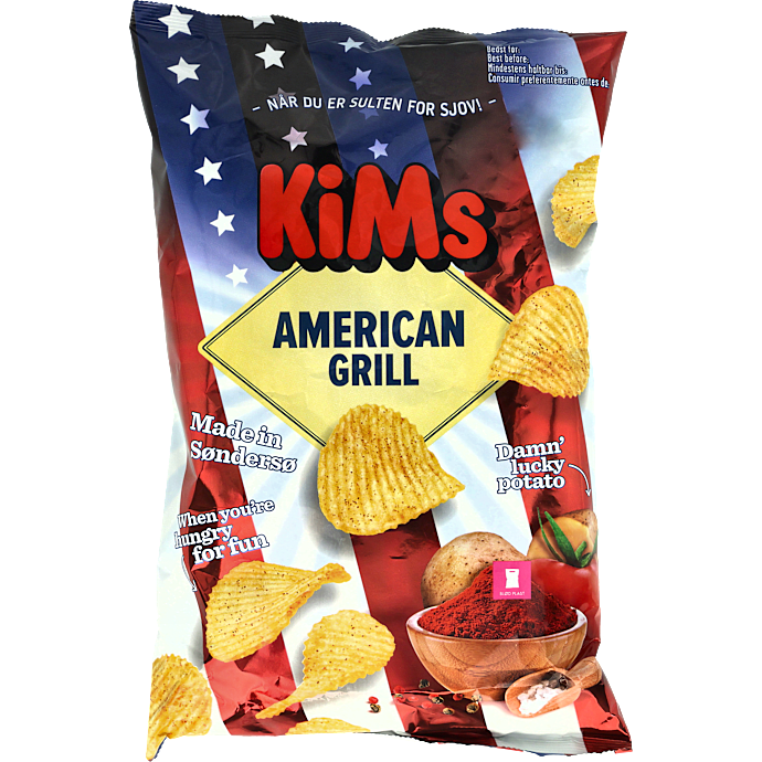 Chips m. krydderi
