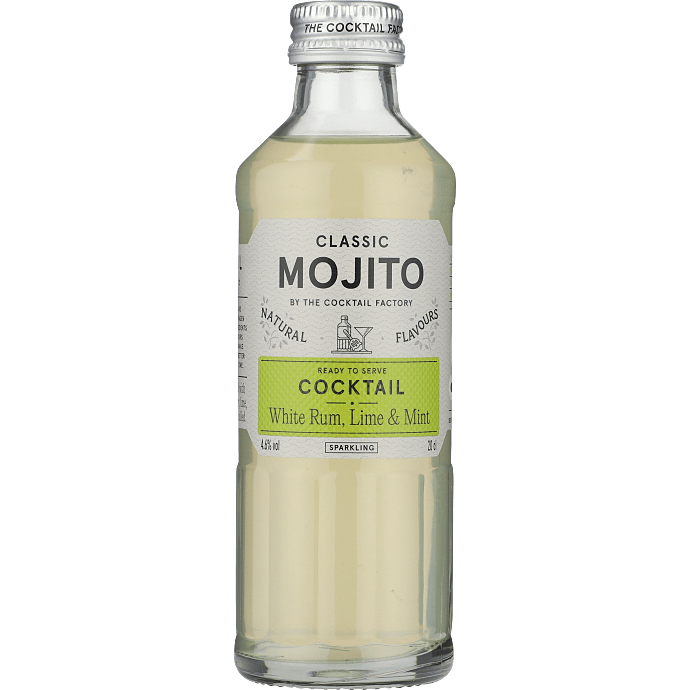 Cocktail m. rom, mint, lime og rørsukker