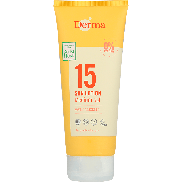 Solcreme solfaktor 15 parfumefri