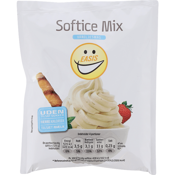 Softice pulverblanding