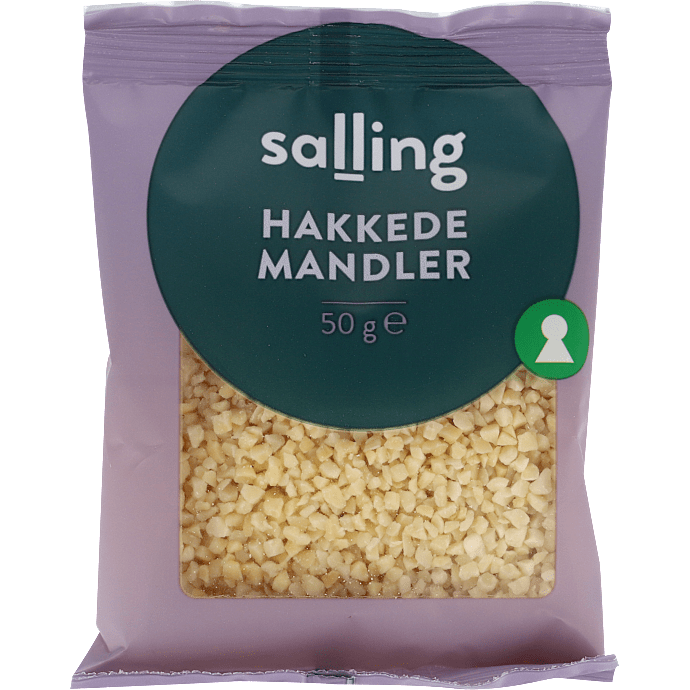 Hakkede mandler 50 g