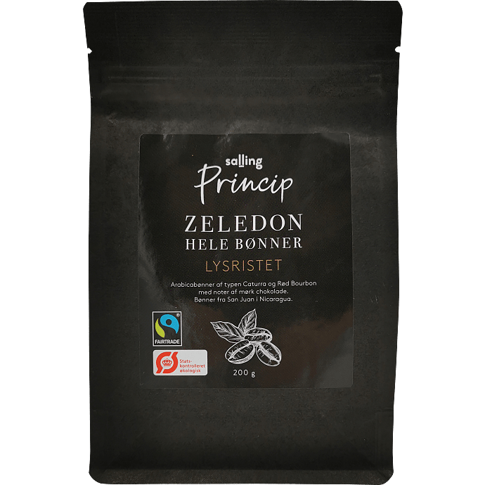 Zeledon hele bønner øko