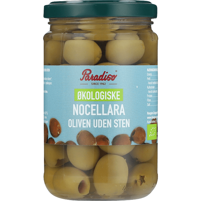Nocellara oliven u. sten øko