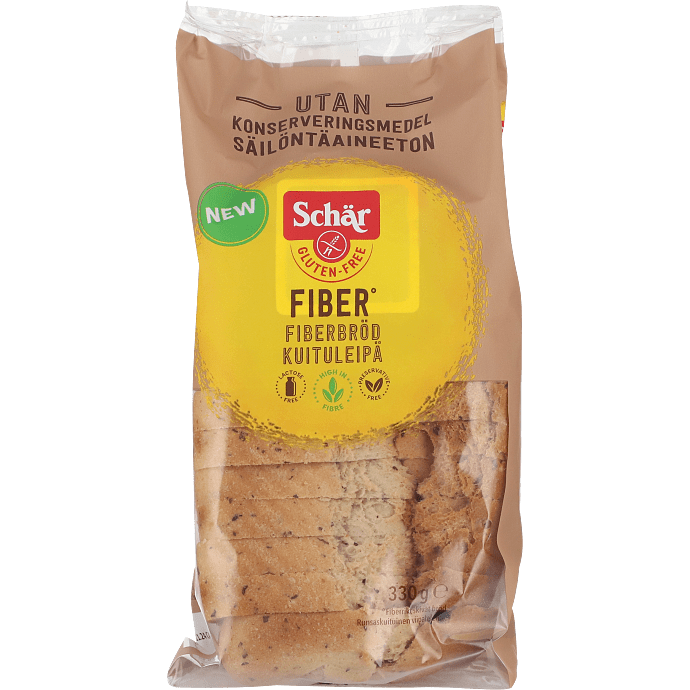 Fiberbrød sandwich glutenfri