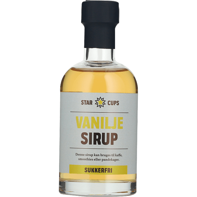 Vaniljesirup sukkerfri