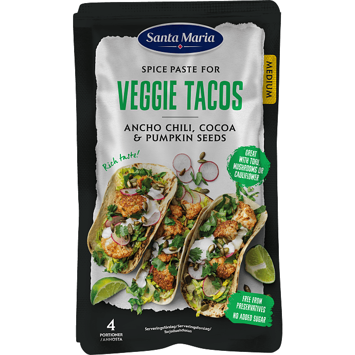 Marinade til vegetartaco