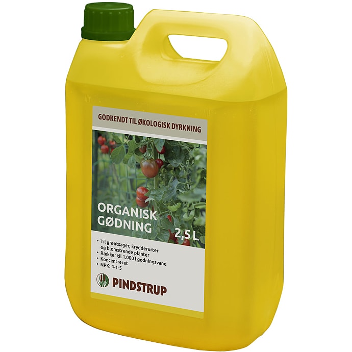 Pindstrup organisk gødning 2,5 liter
