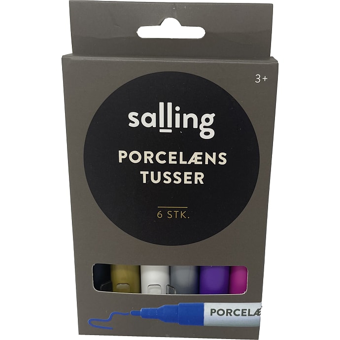 Porcelænstusser - special farver