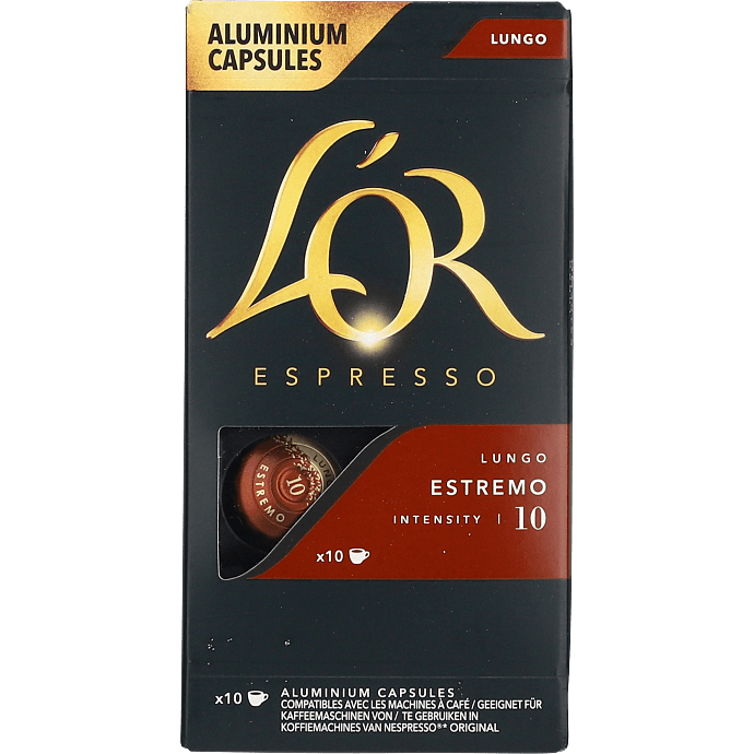 Lungo Estremo kaffekapsler