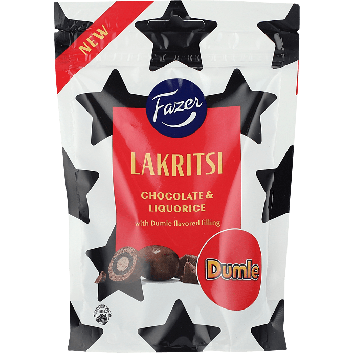Mælkechokolade m. lakrids og colasmag