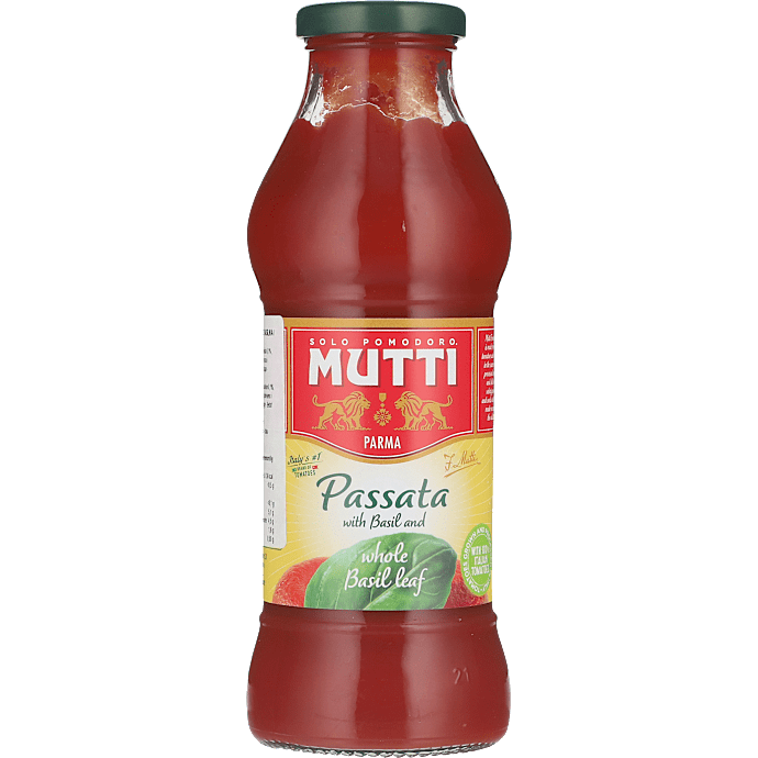Passata m. basilikum