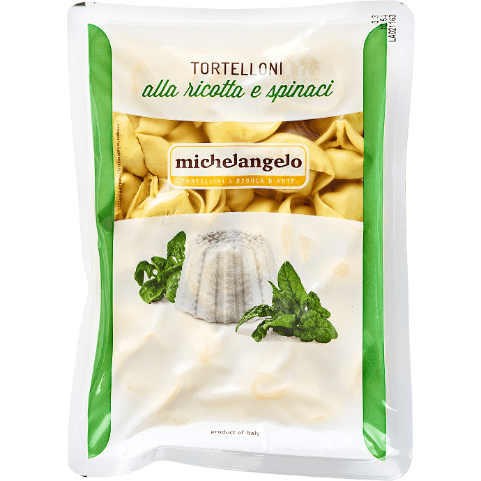 Tortelloni m. ricotta og spinat