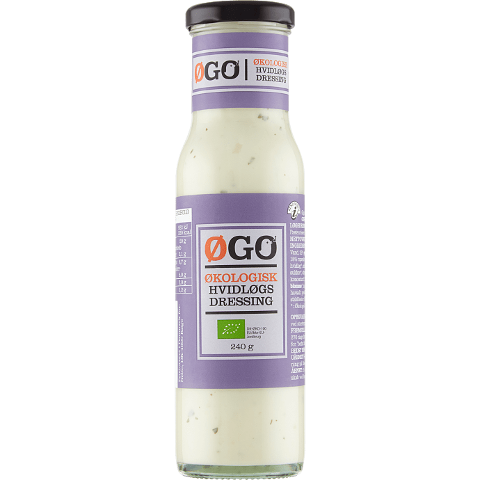Hvidløgsdressing øko