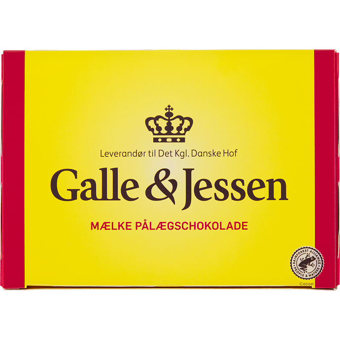 Mælkepålægschokolade 26% kakao