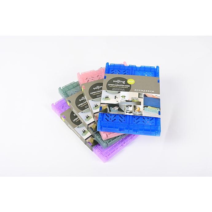 Salling foldekasse - glitter