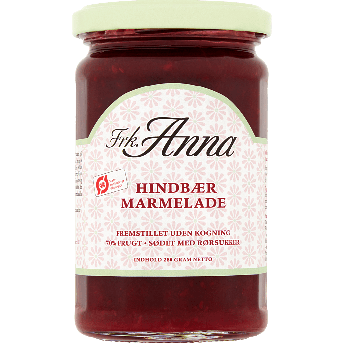 Hindbærmarmelade øko