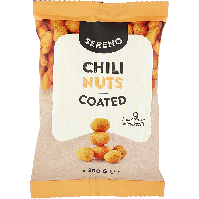 Ristede peanuts m. chili
