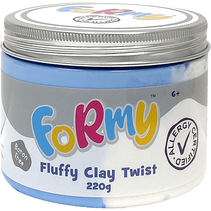 FoRmy Fluffy Clay - blå