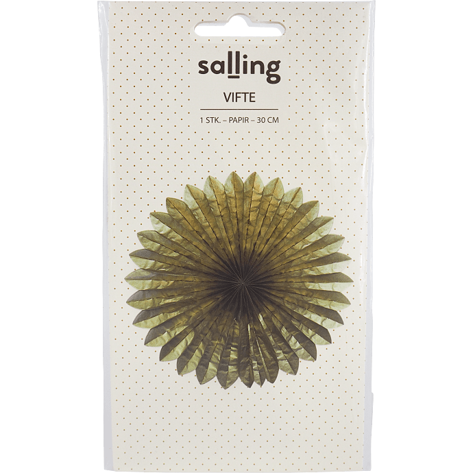 Salling vifte Ø:30 cm - Guld