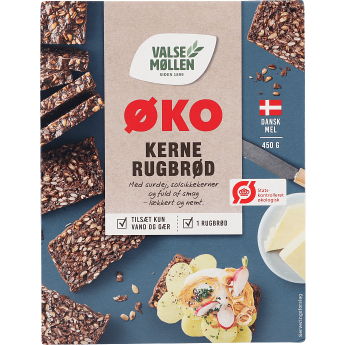 Kernerugbrød øko