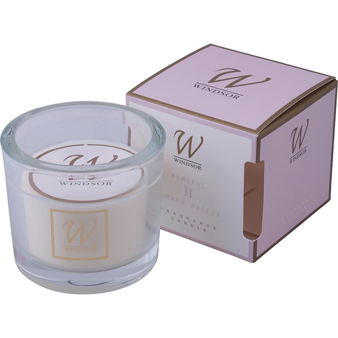 Windsor duftlys i glas - sommerduft