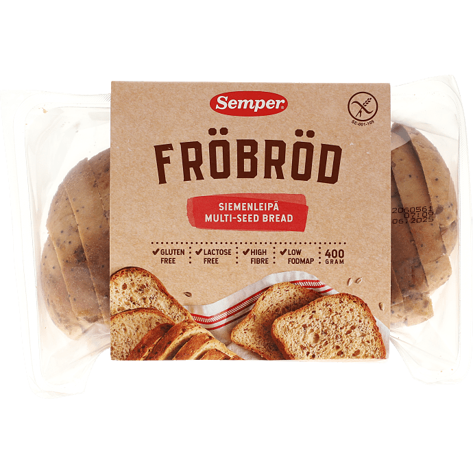 Sandwichbrød m. kerner glutenfri