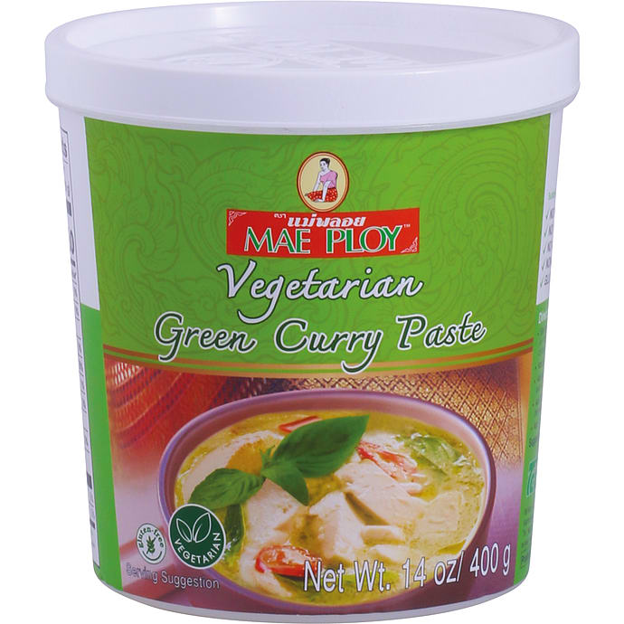 Grøn karrypaste vegetarisk