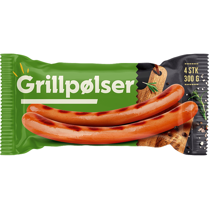 Grillpølser 70% kød