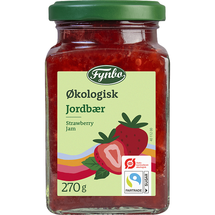 Jordbærmarmelade øko