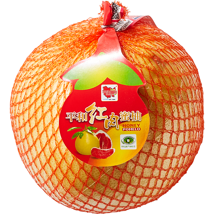 Pomelo, rødkødet