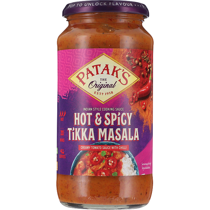 Tikka Masala sauce stærk